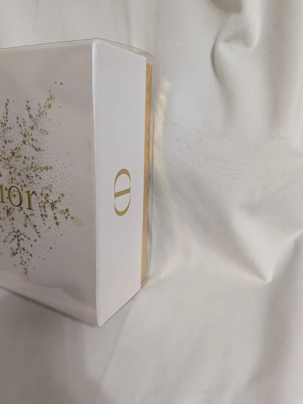 Dior Gold Snowflake Decorative Christmas Box & Moisturizing Body Milk